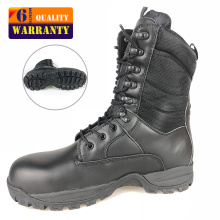 Hotsale Cheap Price Genuine Leather High Cut Black Army Strong Military Boot Combat Army Military Boots